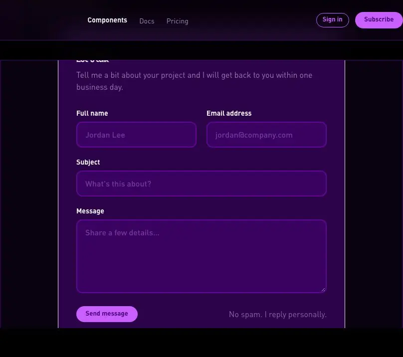 Contact Form