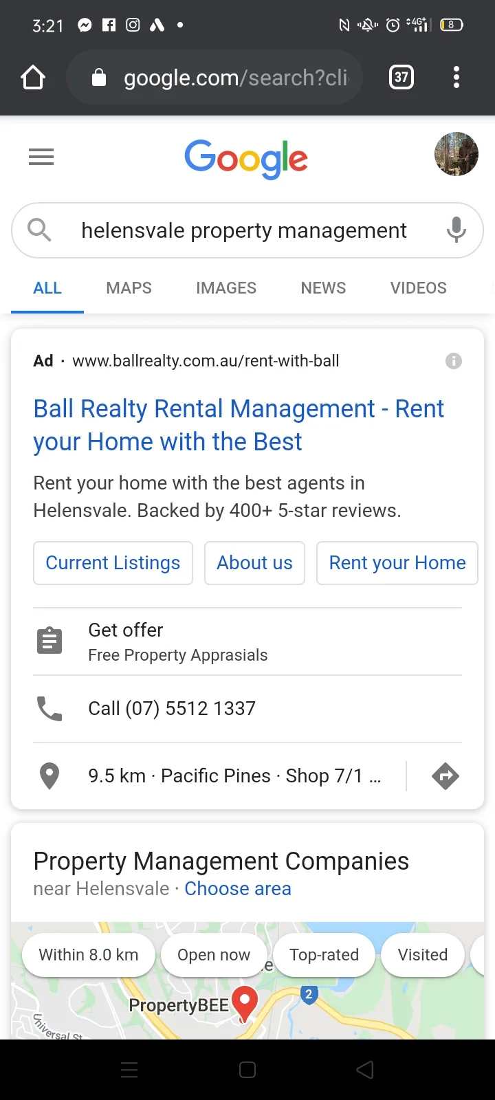 Google search: coomera property management