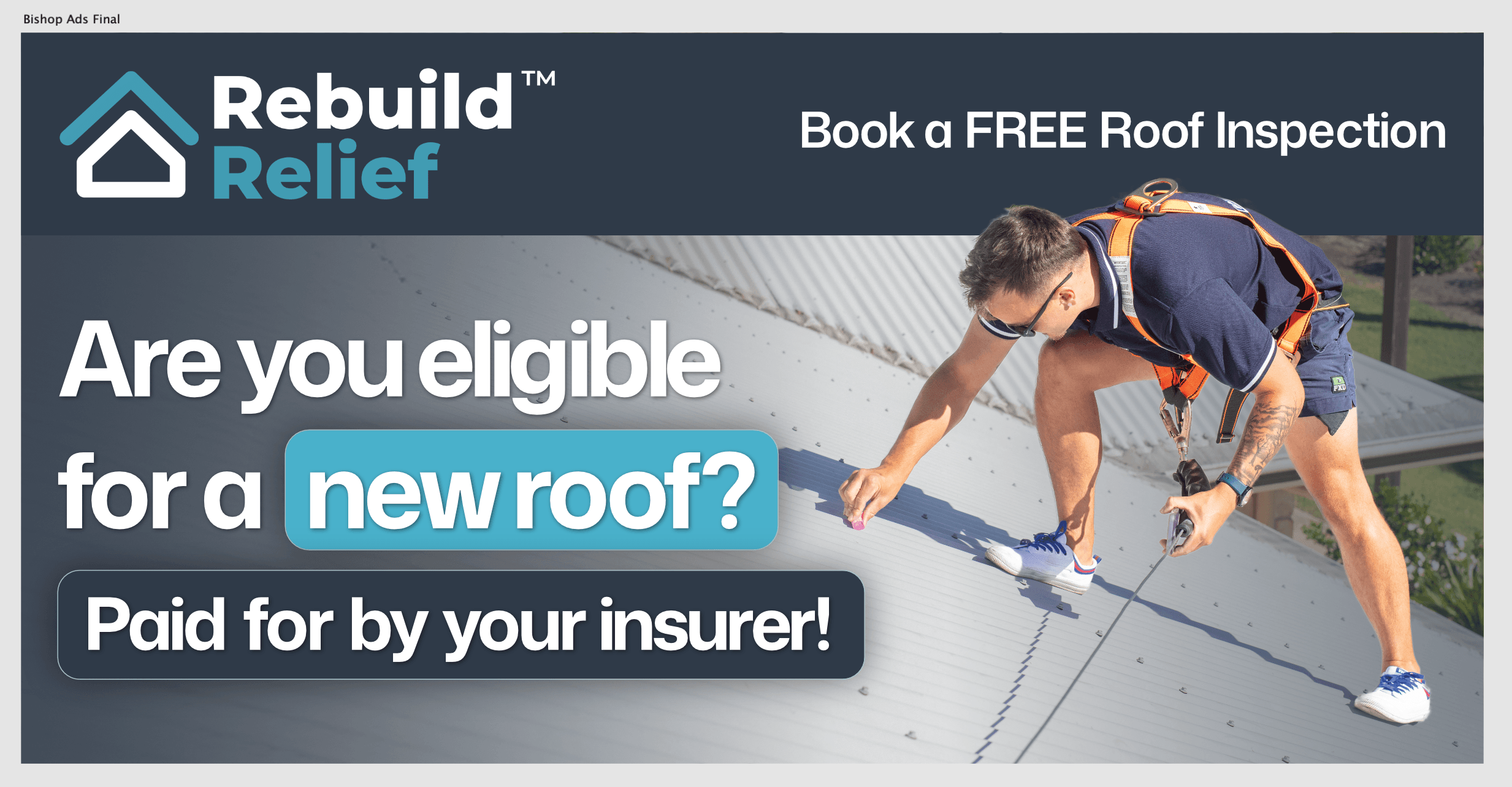 Rebuild Relief Bishop billboard variant 1